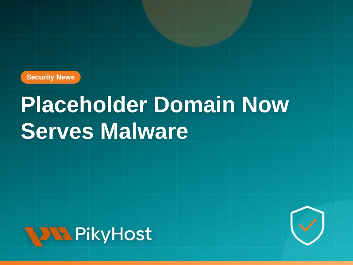 A common code-example domain now serves malware: check your site for 'third-party.com'