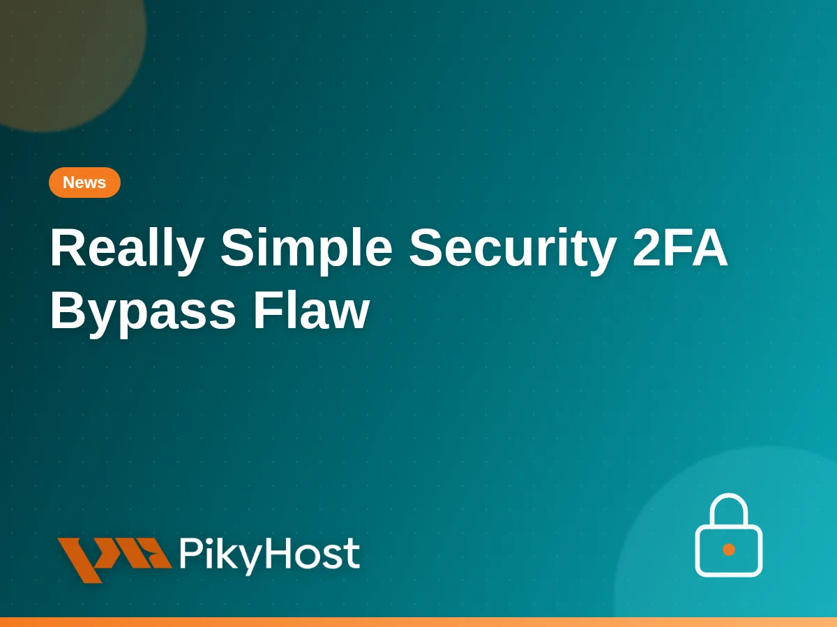 A flaw in the Really Simple Security plugin lets attackers bypass two-factor login: update to 9.8.1 now